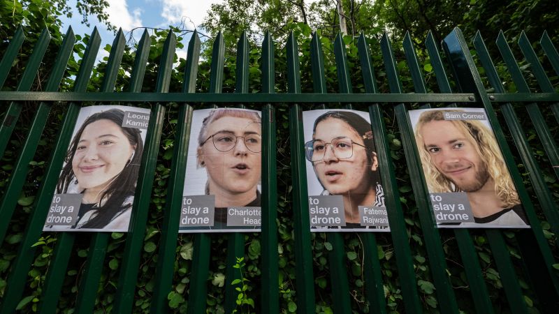 Palestine Action activists jailed over raid at Israeli firm Elbit
