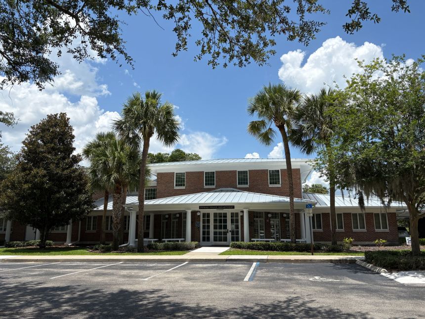 The police station in Oviedo, Florida, on June 16, 2026.