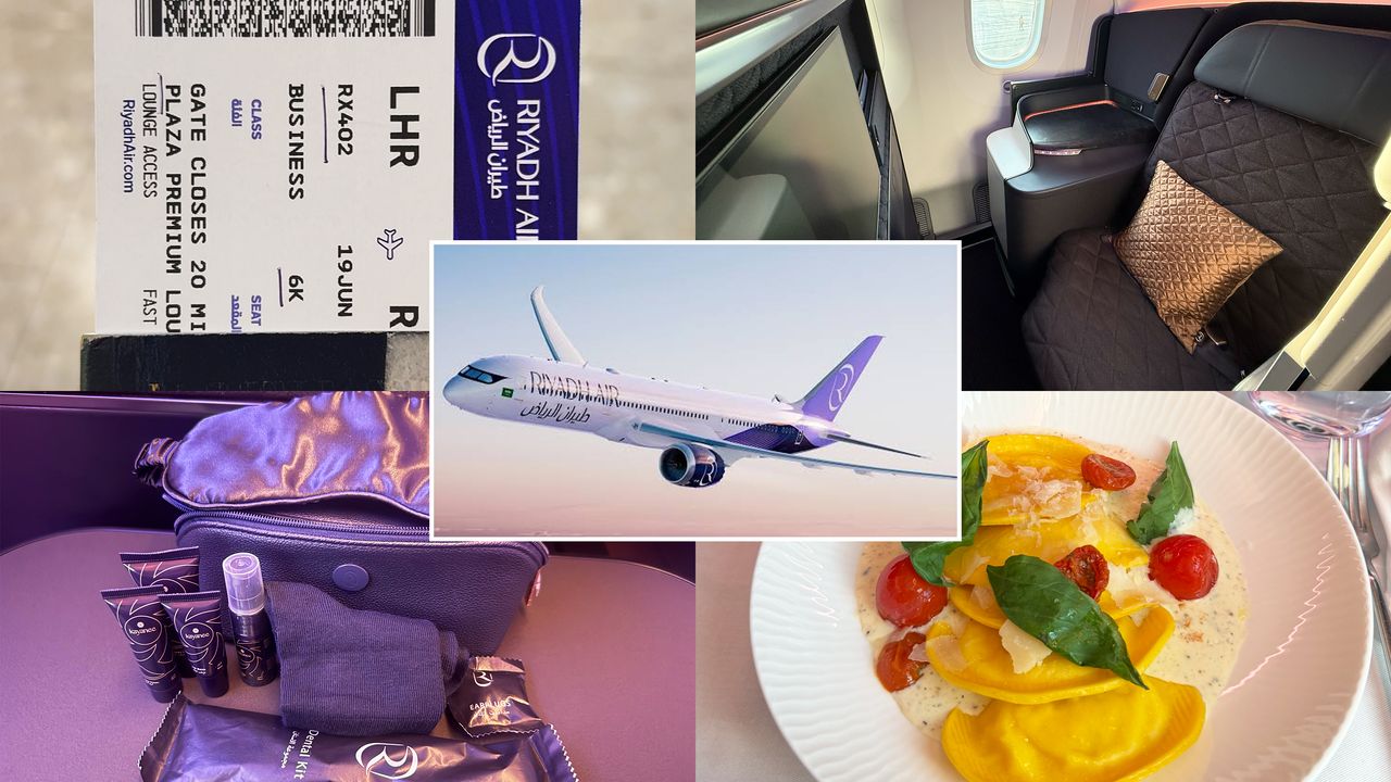 We flew the newest airline in the Middle East