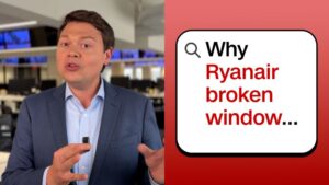Why Ryanair broken window is trending