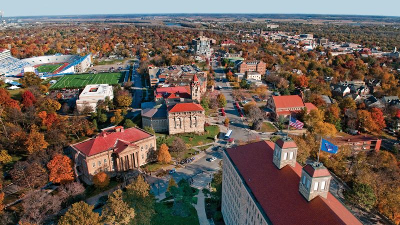 Lawrence, Kansas keeps rising from the ashes