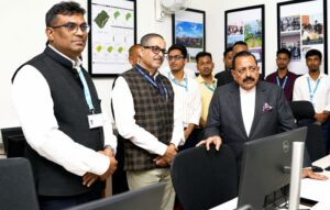 Dr Jitendra inaugurates Geo-Informatics Centre at Shillong, interacts with StartUps
