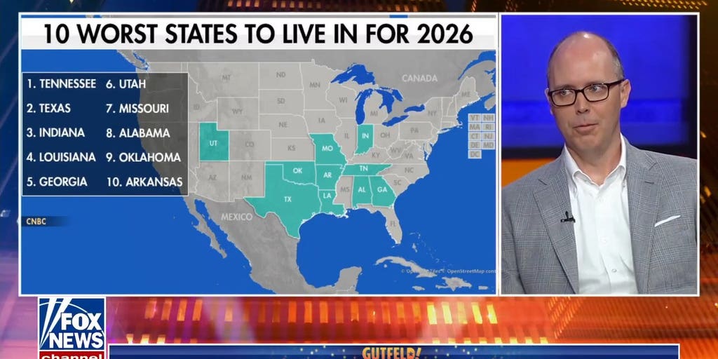 CNBC mocked for 'worst states' list targeting red states
