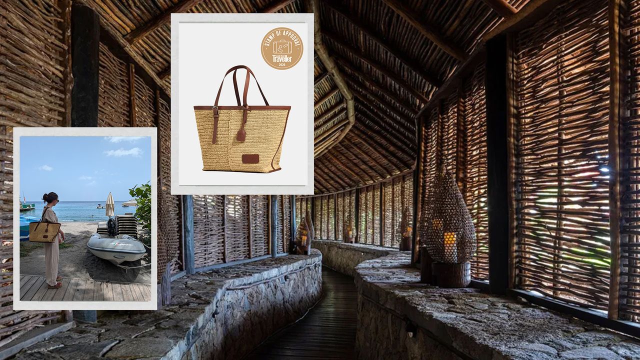 Antler’s New Raffia Tote Bag Is the Ultimate Plane-to-Beach Chameleon