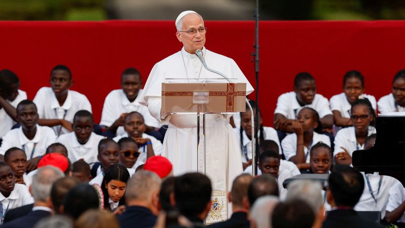 Pope Leo says his ancestors were both ‘slaves and slave owners’