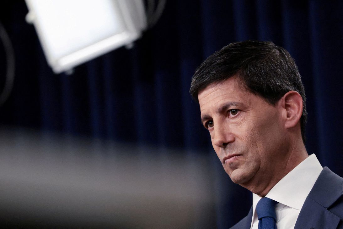 Federal Reserve Chairman Kevin Warsh spoke to reporters in Washington, D.C., on July 29, 2026 after the bank held interest rates steady.