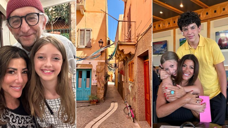 Concerned for her kids’ safety, she traded the hustle of Las Vegas for life on a sleepy Italian island