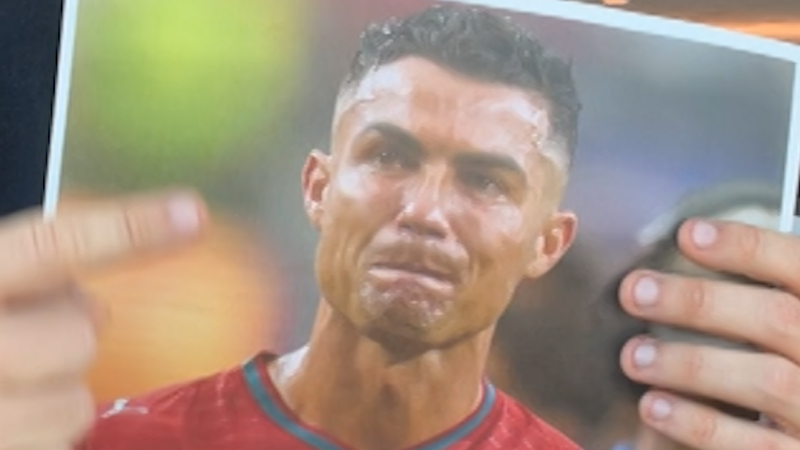 Did Ronaldo cry? Millions hung in the balance