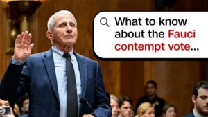 What to know about the Fauci contempt vote