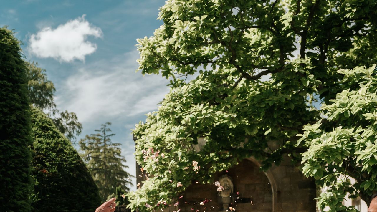 This Indian-British couple said 'I do' in a storybook spa town in the English countryside
