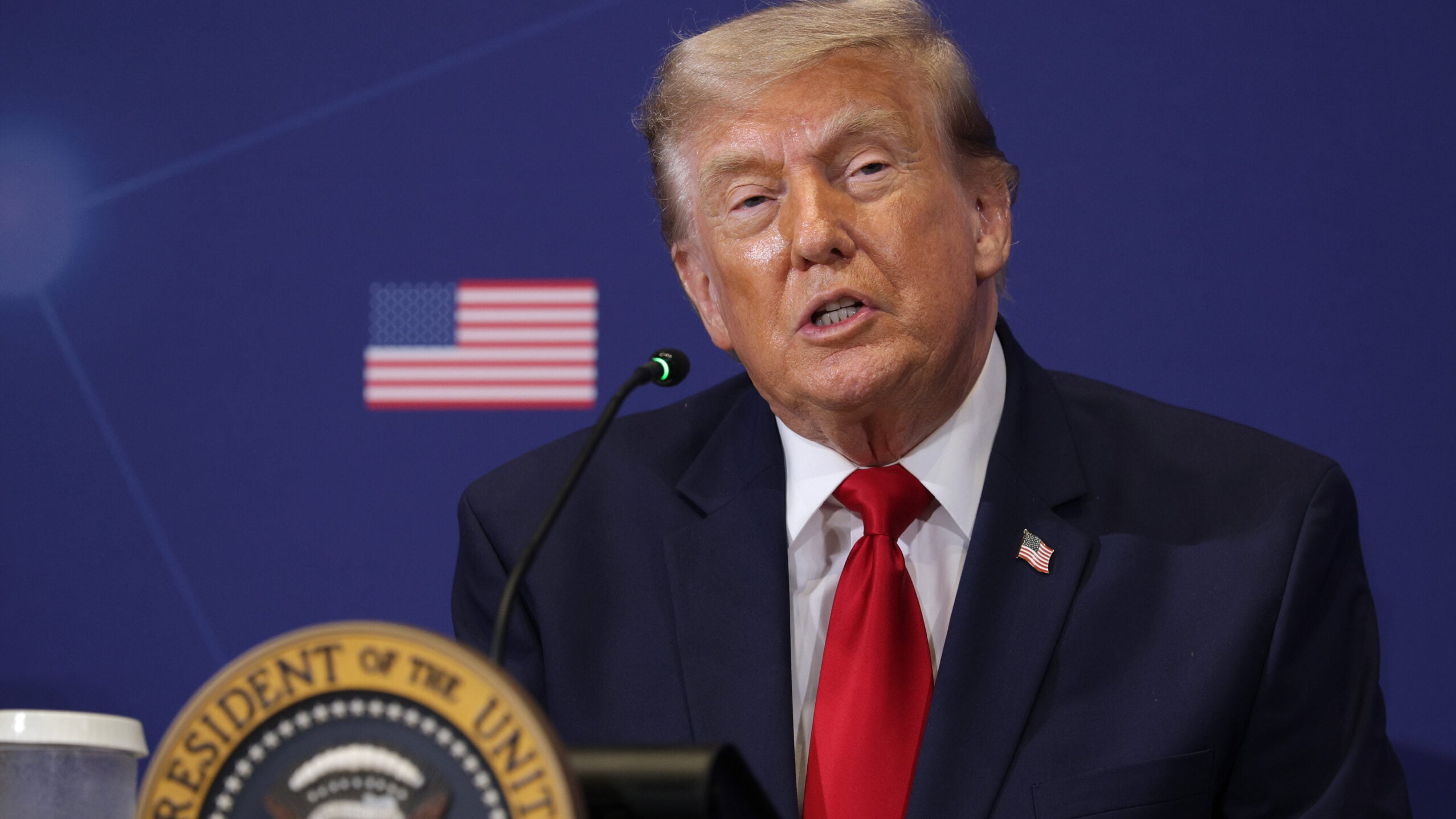 Donald Trump Criticizes Kaitlan Collins During Correspondents' Dinner Speech