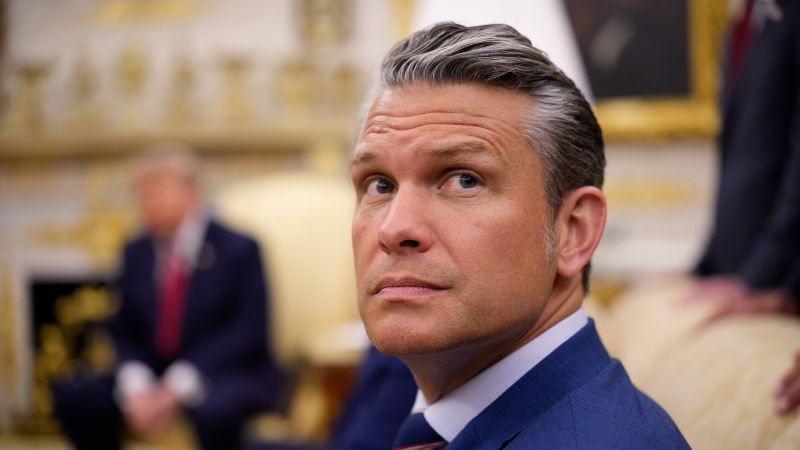 Hegseth announces new policy to test troops for low testosterone