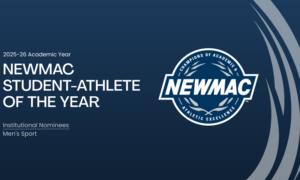 NEWMAC Announces 2025-26 Institutional Men’s Sport Nominees for Student-Athlete of the Year