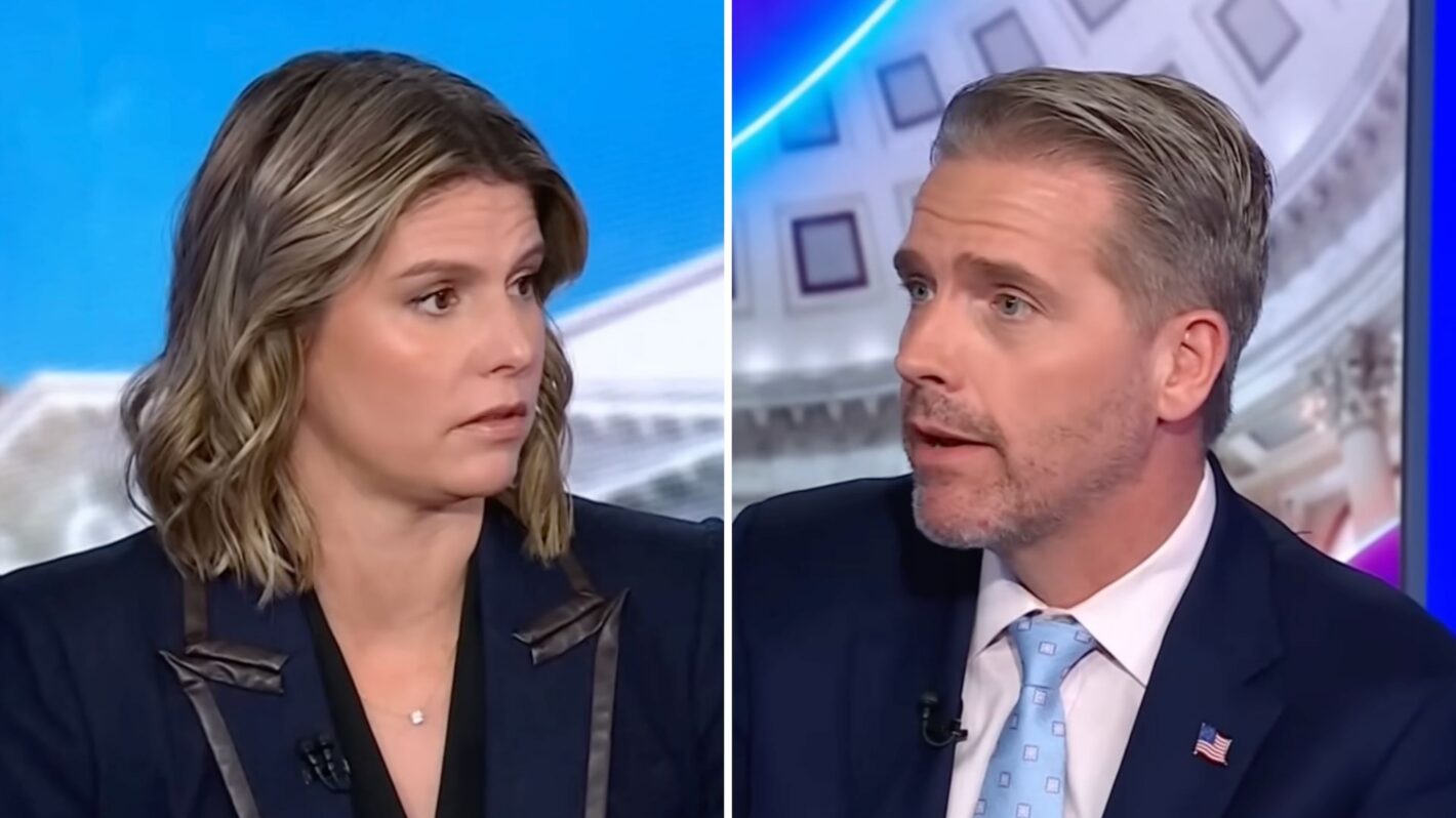 Kasie Hunt and Scott Jennings