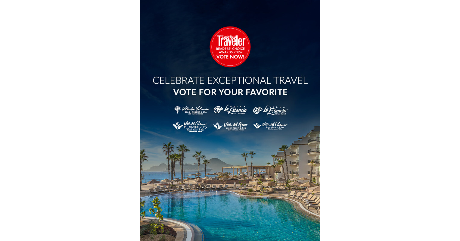 Six The Villa Group Resorts Nominated for Condé Nast Traveler Readers' Choice Awards 2026