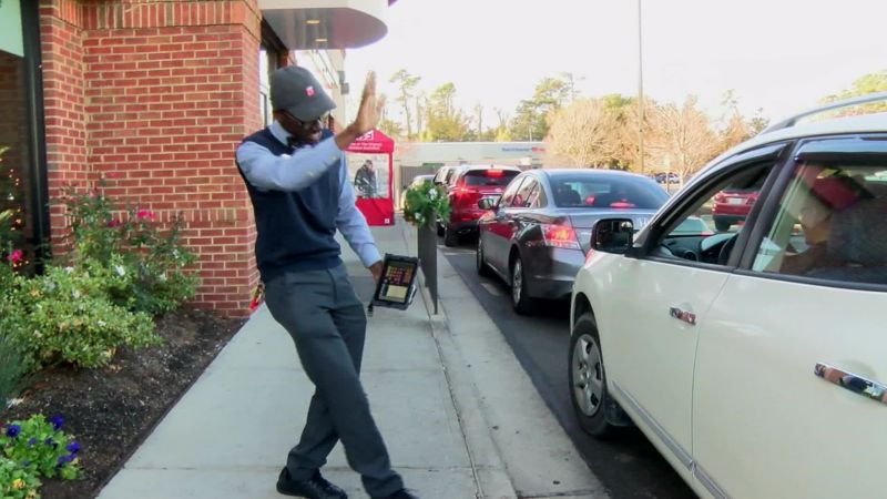 This Chick-fil-A employee has become a local celebrity after a video of his drive-thru demeanor went viral