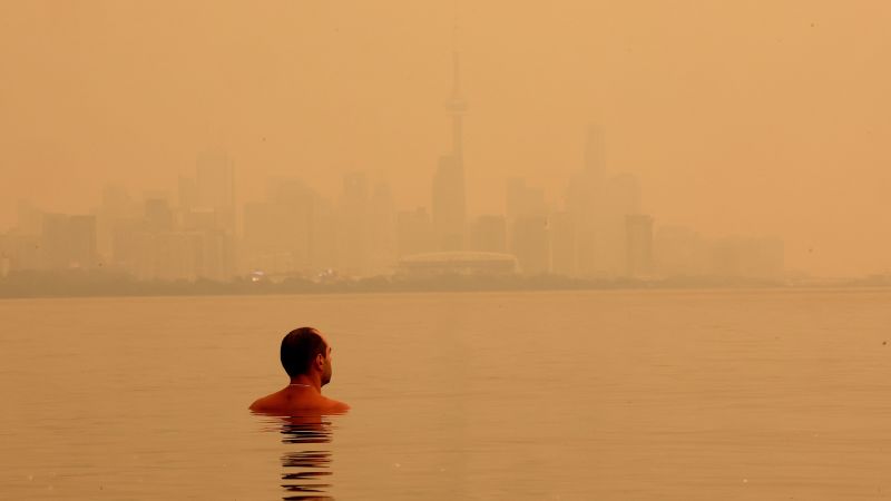 Wildfire smoke will drive poor air quality for millions through Saturday