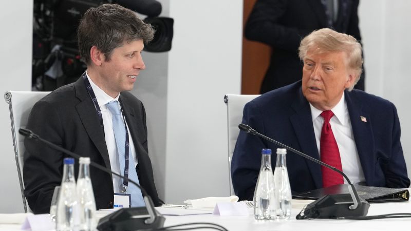 OpenAI in talks to give Trump administration a 5% stake in the company