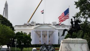 The White House is upgrading its front door to fortify the entrance