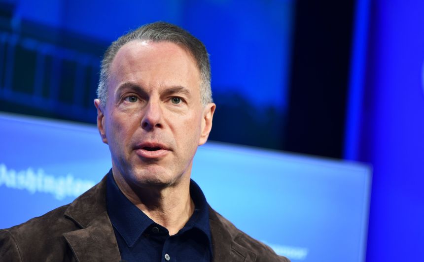 eBay CEO Devin Wenig speaks during
