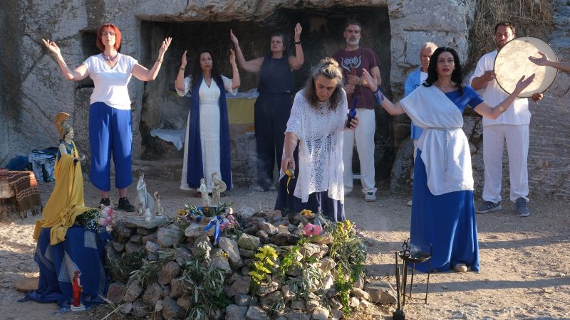 These people say worshiping ancient Greek gods is a route to modern happiness