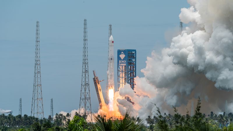 China reports reusable rocket breakthrough as it vies to catch up with the US