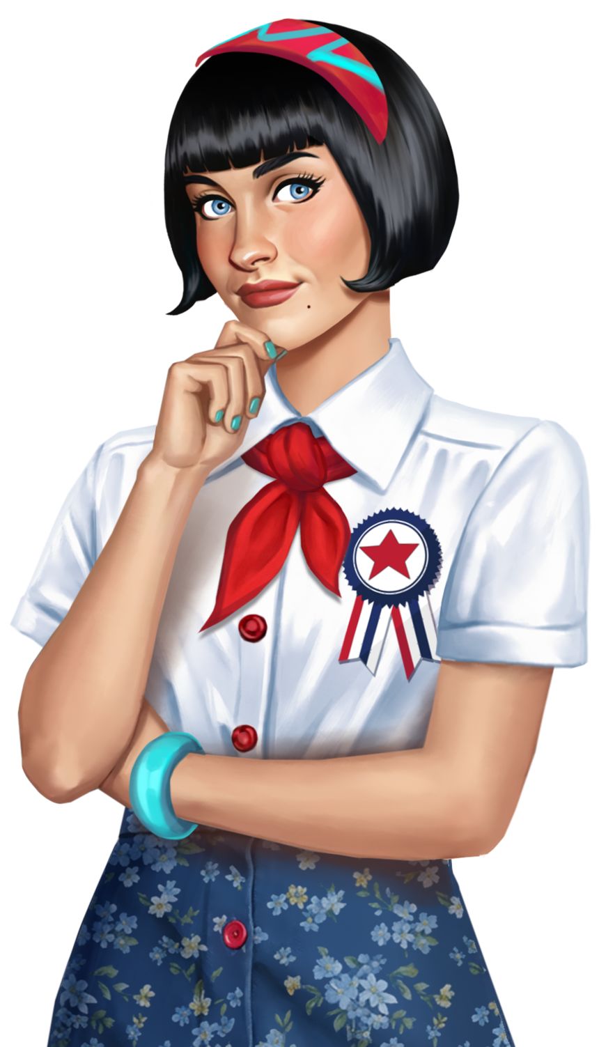 Players become amateur sleuths as they follow the game's crime-cracking protagonist, June.