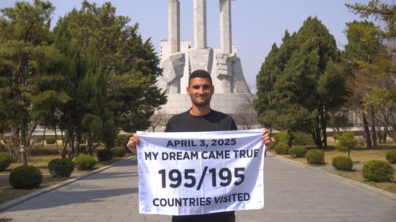 ‘It was a form of healing’: How traveling to every country helped this American cope with a mental health disorder