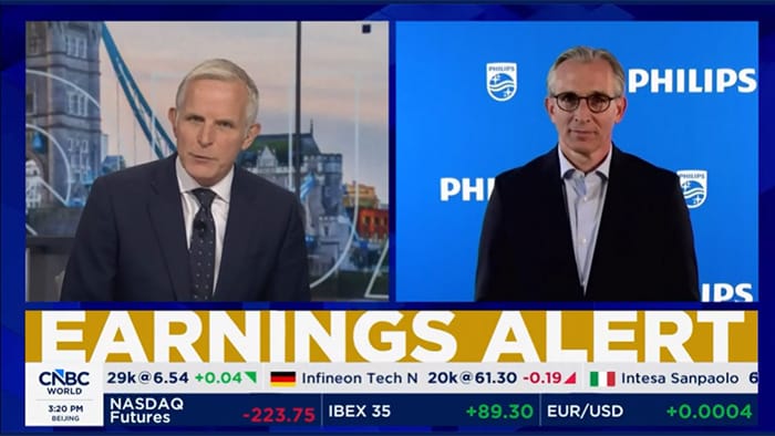 Philips Q2 2026 Results | Roy Jakobs on Bloomberg TV & CNBC