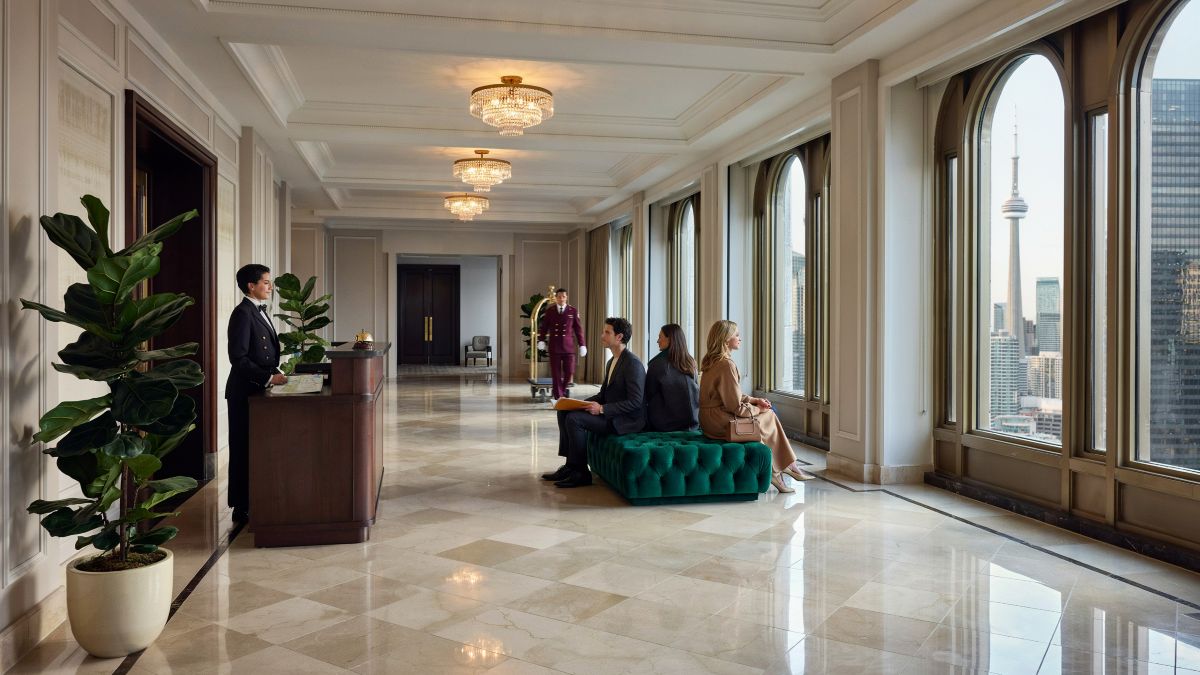 Image caption: the ritz-carlton toronto celebrates prestigious triple crown luxury recognition